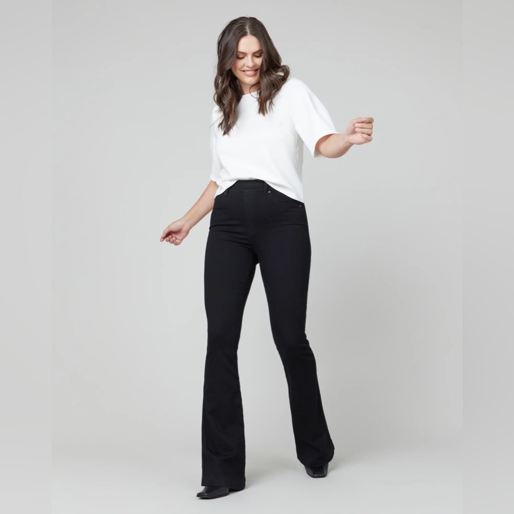 SPANX | Flare Jeans | XL | Clean Black